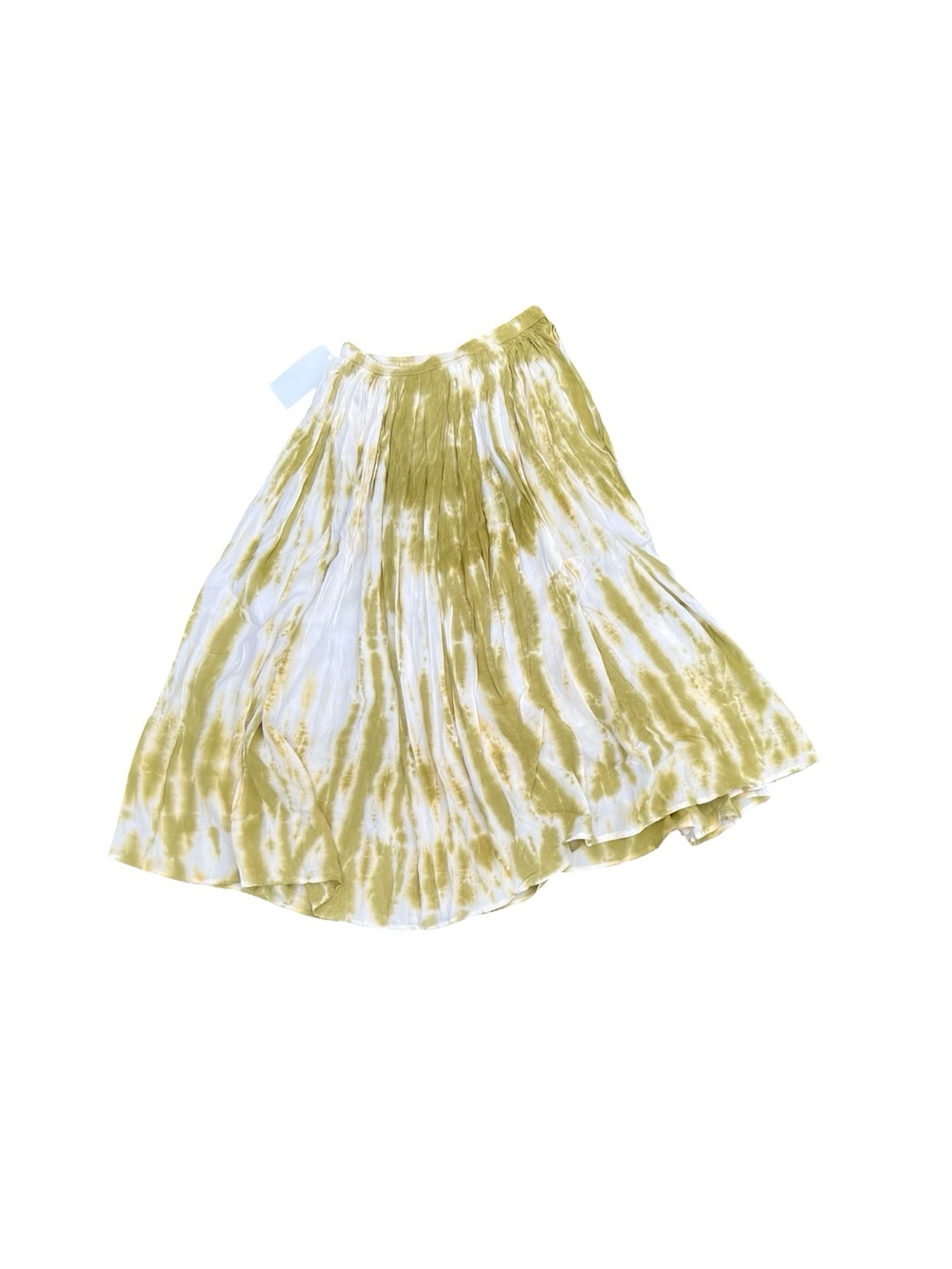 NWOT MetroWear Green Tie-Dye Maxi Skirt | Boho Festival | Size Medium - Picture 3 of 5